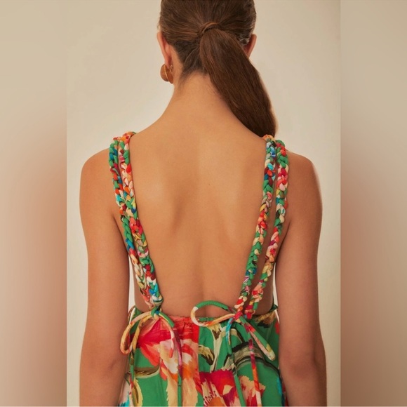 Farm Rio Tropicart Floral Dress - Picture 4 of 11
